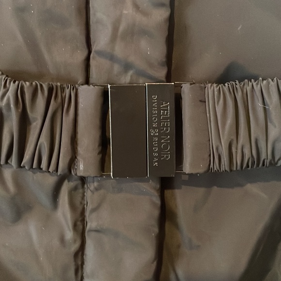 Midi length down winter coat - Picture 2 of 13